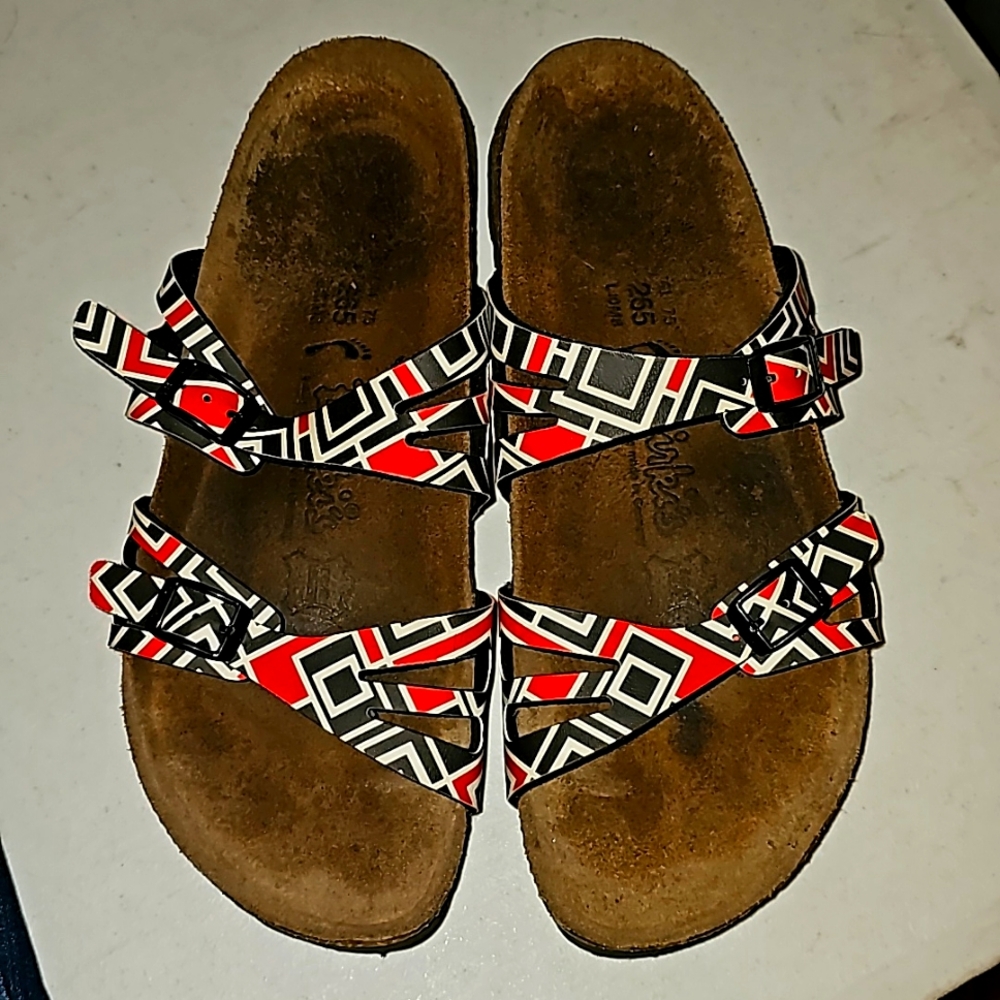 Birkenstock slip on sandals